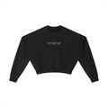 Vi Vo Vi Women's Vintage Washed Cropped Sweatshirt