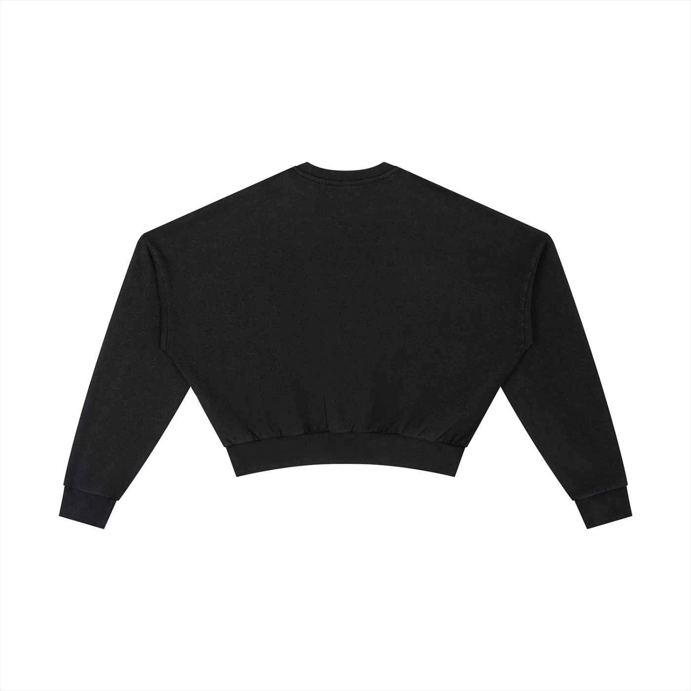 Vi Vo Vi Women's Vintage Washed Cropped Sweatshirt
